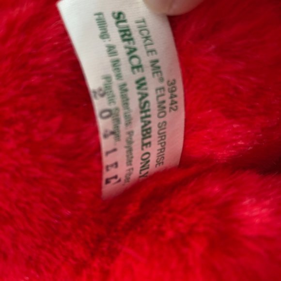 VTG Tickle Me Elmo Surprise 2000 Talks Laughs Sings Shakes 13” Sesame Street Toy - Picture 12 of 17